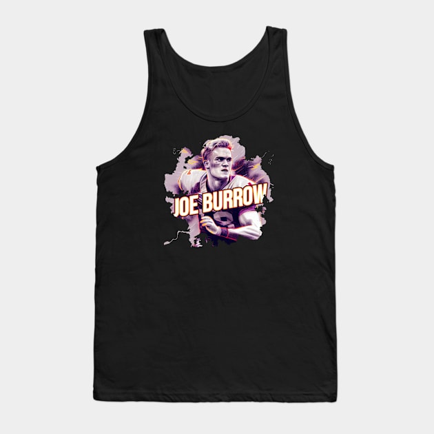 Joe Burrow Bengals Tank Top by Pixy Official